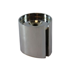Smoothbore Throttle Slide - No. 4 Cutaway - Chrome Plated Brass