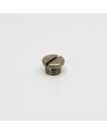 Float Chamber Plug - Plated Brass