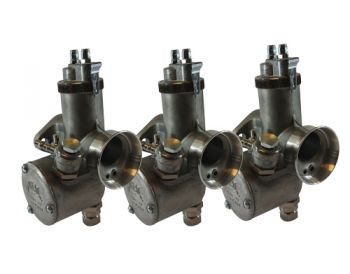 Carburettor set for a Excelsior 3 cyl Berkeley 1957-60