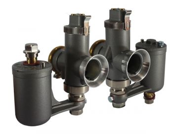 Carburettor set for a Vincent B Rapide 1946-49