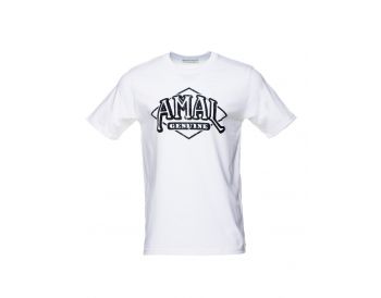 Amal Logo T-Shirt White