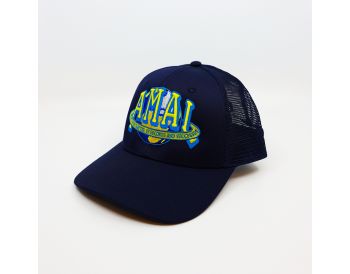 Amal Navy Trucker Cap