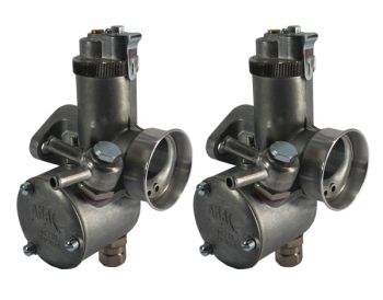 Carburettor set for a Triumph T120R 1963 (Johnson Motors)