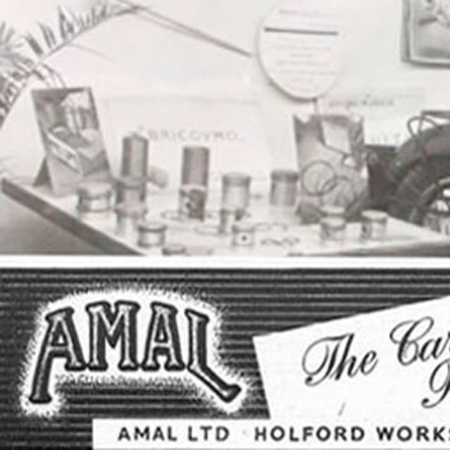 Burlen Ltd AMAL Carburetters